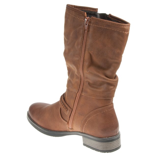 Rieker Arianna Brown 98860 22 Calf Boots Humphries Shoes