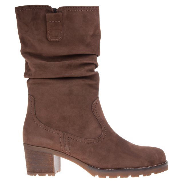 Gabor Dunmor Nougat Nubuck 92.802.44 Calf Boots Humphries Shoes