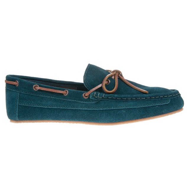 Clarks Crackling Glow Teal Suede 