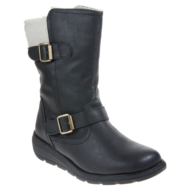 Heavenly Feet Pacific2 Black Calf Boots Humphries Shoes