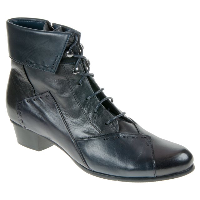 Regarde Le Ciel Stefany 160 Black Multi STEFANY-160 2914 - Ankle Boots ...