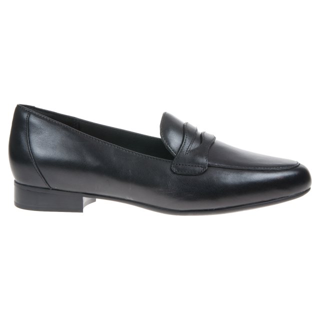 Clarks Un Blush Go Black Leather 26137170 Everyday Shoes