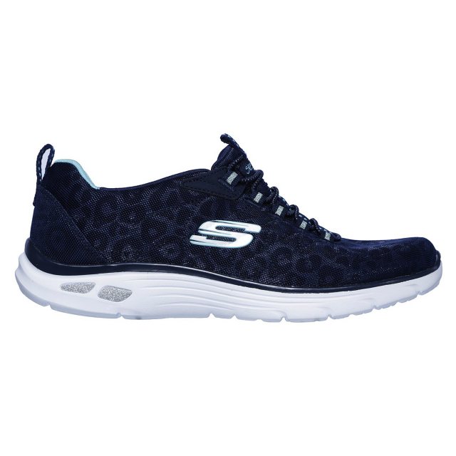Skechers Relaxed Fit: Empire D'Lux - Spotted Navy 12825 NVY - Womens ...