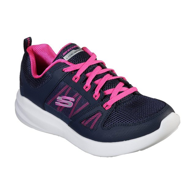 Skechers Skybound Navy / Hot Pink 12995 