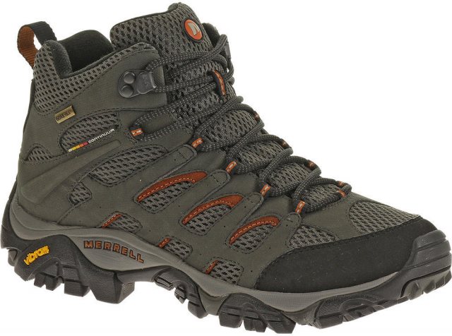 Merrell Moab Mid Gore Tex Beluga J87313 Outdoor Boots Humphries Shoes