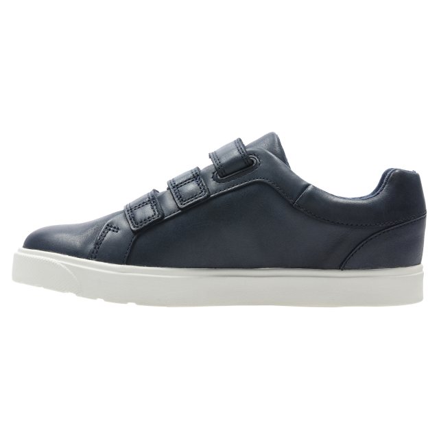 Clarks City Oasis Lo Kid Navy 26140498 Boys Shoes Humphries Shoes