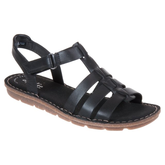 clarks black jewel sandal