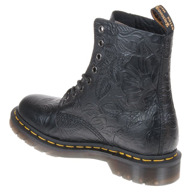 dr martens floral embossed