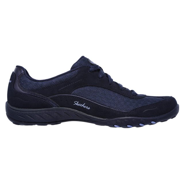 Skechers Relaxed Fit; Breathe Easy - Simply Sincere Navy 23031 NVY - Trainers - Humphries Shoes