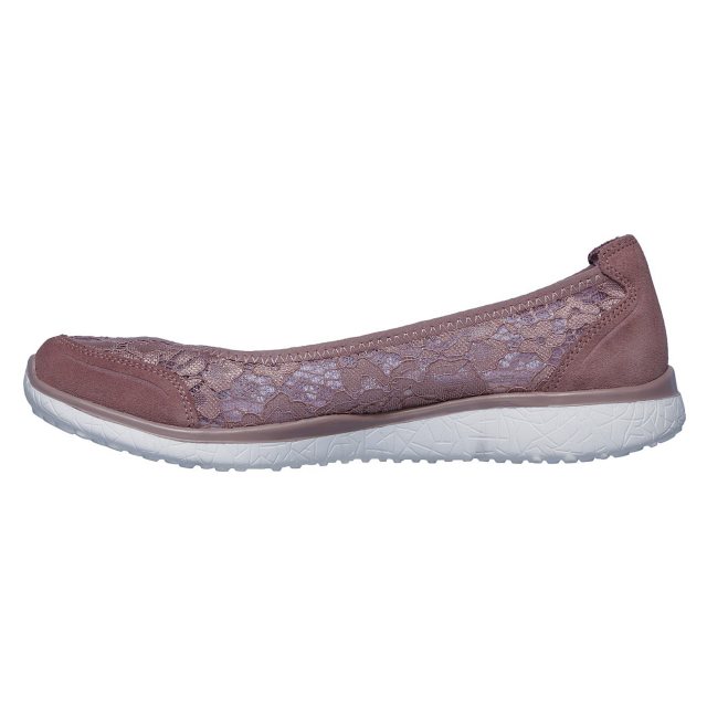 skechers microburst sweet bloom women's skimmer flats