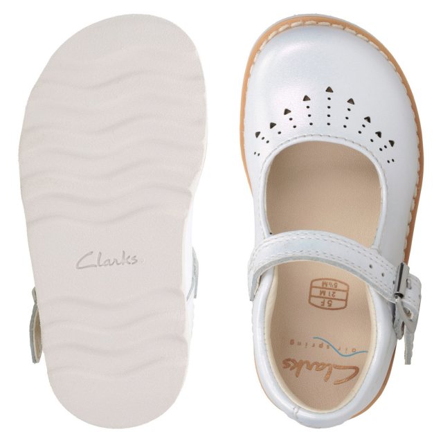 Clarks crown jump white deals