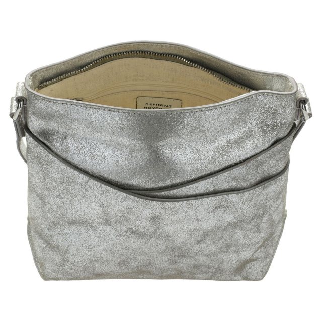 Clarks Charm Silver Leather 26141360 - Cross Body -