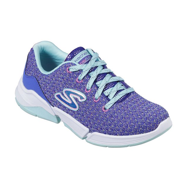 Skechers Triple Flex Blue / Aqua 81598L BLAQ Girls
