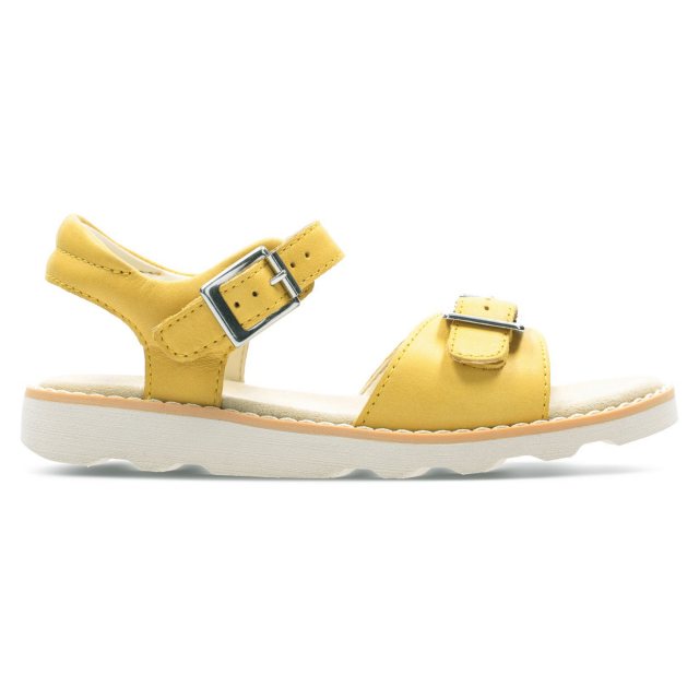 yellow sandals clarks