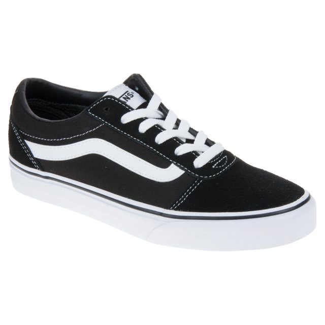 Vans Womens Ward Black / White VN0A3IUNIJU1 - Everyday Shoes ...