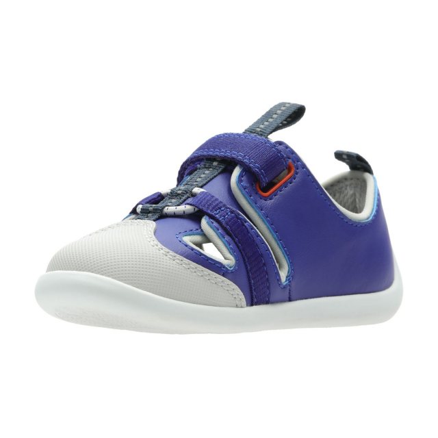 Clarks Play Bright Toddler Blue 