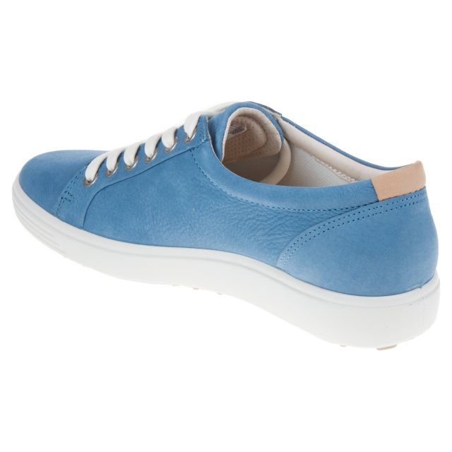 Ecco Soft 7 Ladies Retro Blue 430003 01471 Everyday Shoes Humphries Shoes