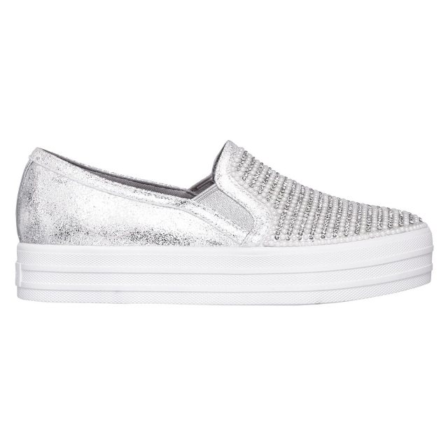 skechers shiny dancer silver