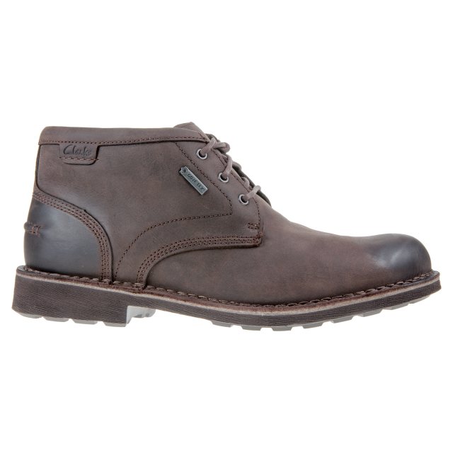 la carretera mineral Vástago Clarks Lawes Mid Gore-Tex Dark Brown 26119307 - Casual Boots - Humphries  Shoes