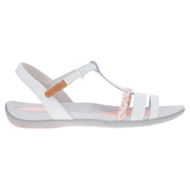 Clarks Tealite Grace White Leather 26142357 Full Sandals