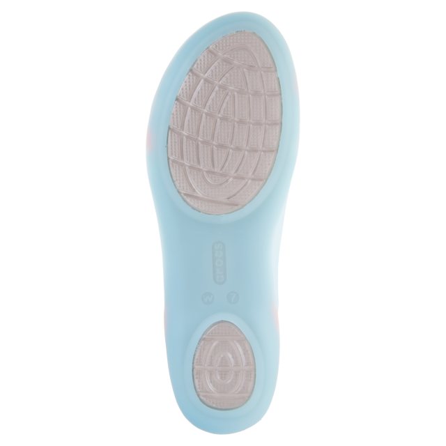 Crocs Womens Isabella Huarache II Ice Blue Platinum 204912 4CW Full Sandals Humphries Shoes