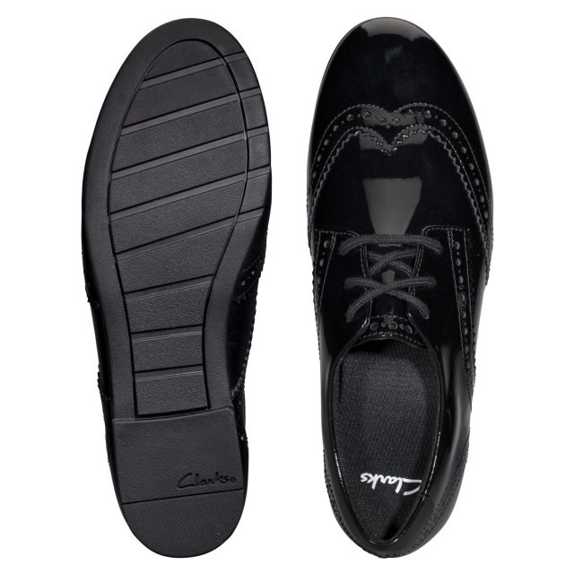 scala step youth black leather