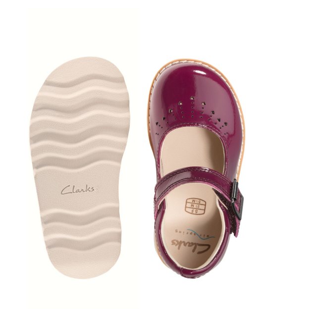 clarks crown jump plum