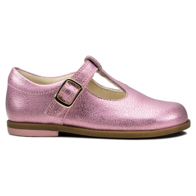 clarks drew shine pink