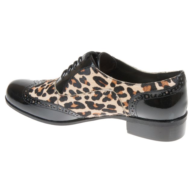 clarks hamble oak leopard print