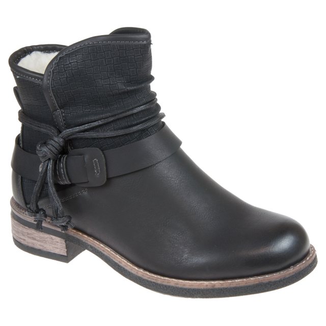 firkant Alt det bedste mestre Rieker Fabrizia Black 94689-00 - Ankle Boots - Humphries Shoes