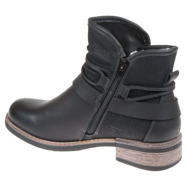 Black 94689-00 - Boots - Humphries Shoes