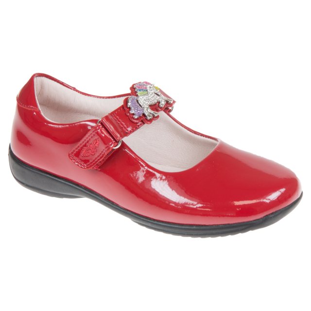 Lelli Kelly Blossom Red Patent LK8312 Girls Shoes Humphries Shoes