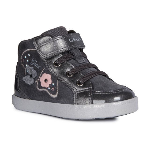 Geox Baby Kilwi Boot Dark Grey B94D5A 022HI C9002 - Girls Boots - Humphries  Shoes