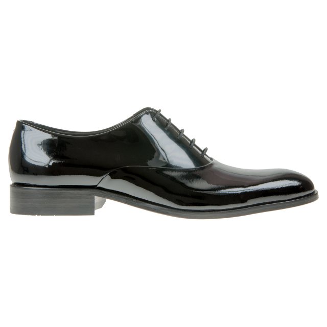 manhattan black patent formal shoes
