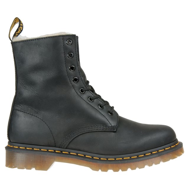 Dr. Martens 1460 Serena Fur Lined Black 