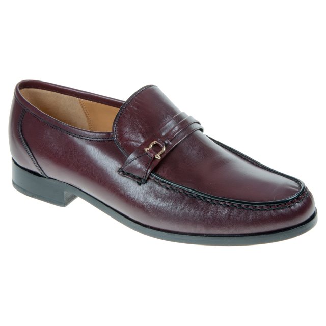 Barker Wade Burgundy Kid 3152 77 G - Formal Shoes - Humphries Shoes