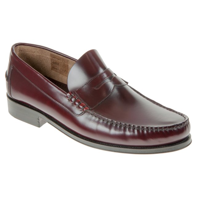 Loake Princeton Burgundy - Formal Shoes - Humphries Shoes