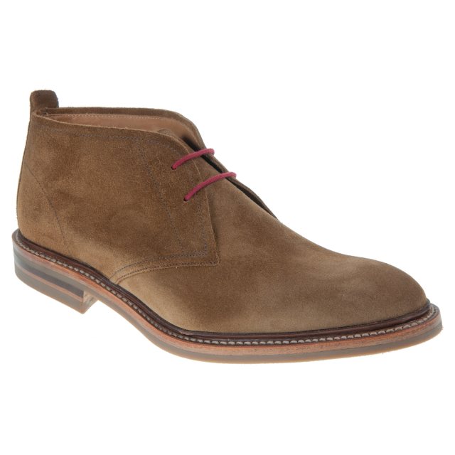 Loake Sandown Brown Suede - Formal Boots - Humphries Shoes