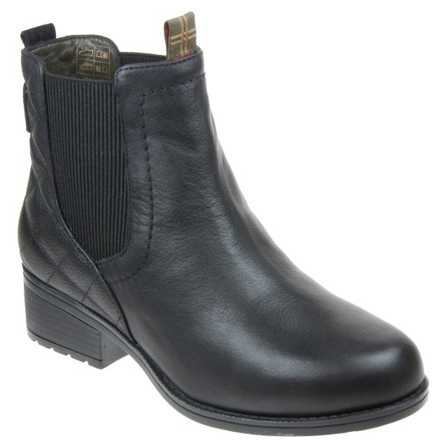 barbour black chelsea boots