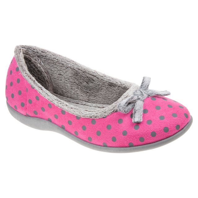 Sleepers Louise Pink LS325PK - Ballerina Slippers - Humphries Shoes
