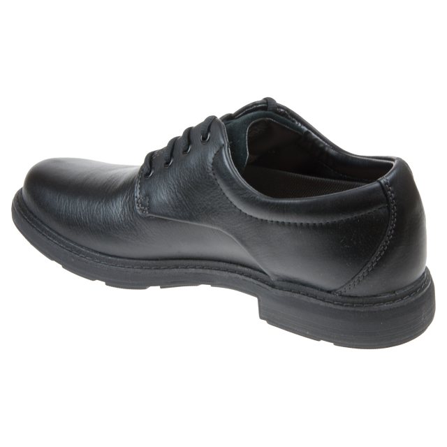 Clarks Un Tread Lo Gore-Tex Black Leather 26145451 Casual Shoes