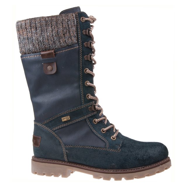 remonte calf high winter boots