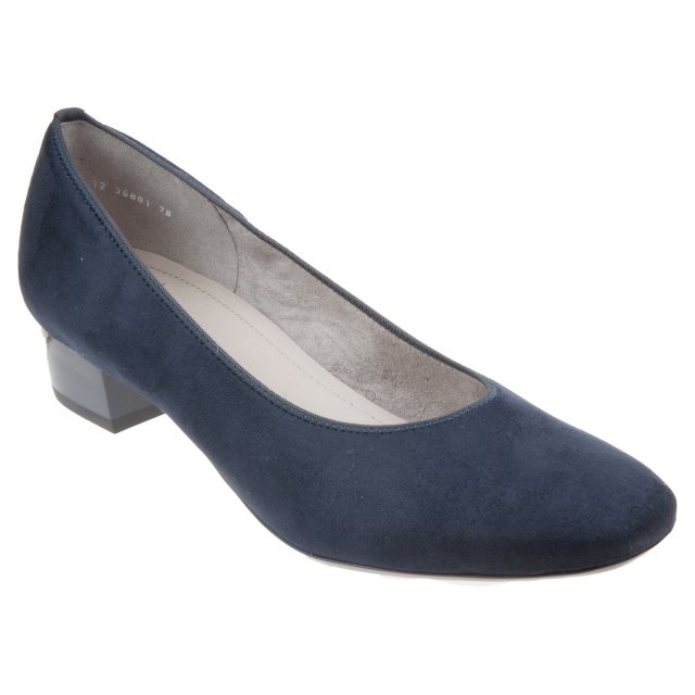 Ara Milano Navy 36801 78 - Court Shoes - Humphries Shoes