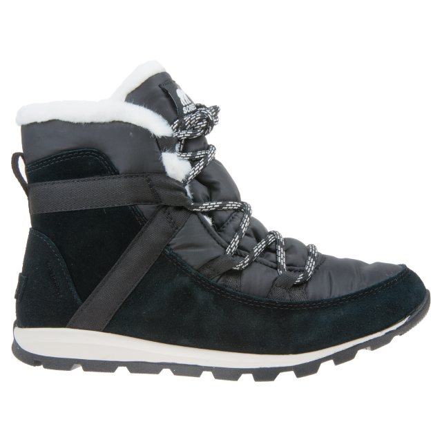 sorel whitney flurry boots black