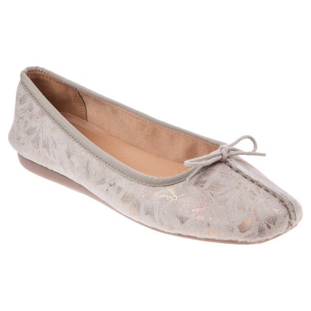 Freckle Ice Taupe Leather 26147556 - Ballerina Shoes - Humphries Shoes
