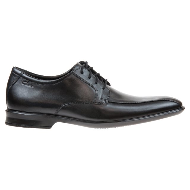 Clarks Bensley Run Black Leather 26149596 - Formal Shoes  display picture 1