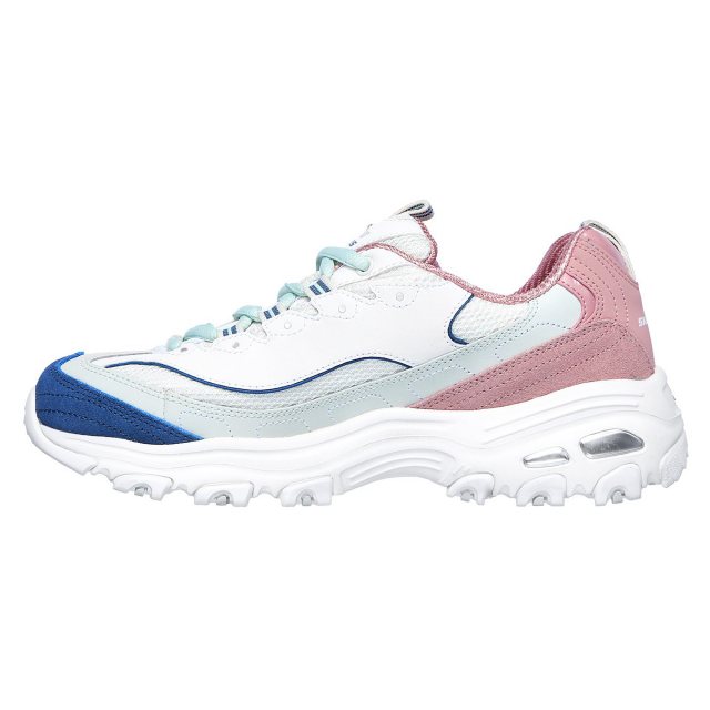 Skechers D Lites Summer Jasmine Natural Pink 13167 NTPK Womens Trainers Humphries Shoes