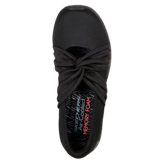 skechers knot concerned black