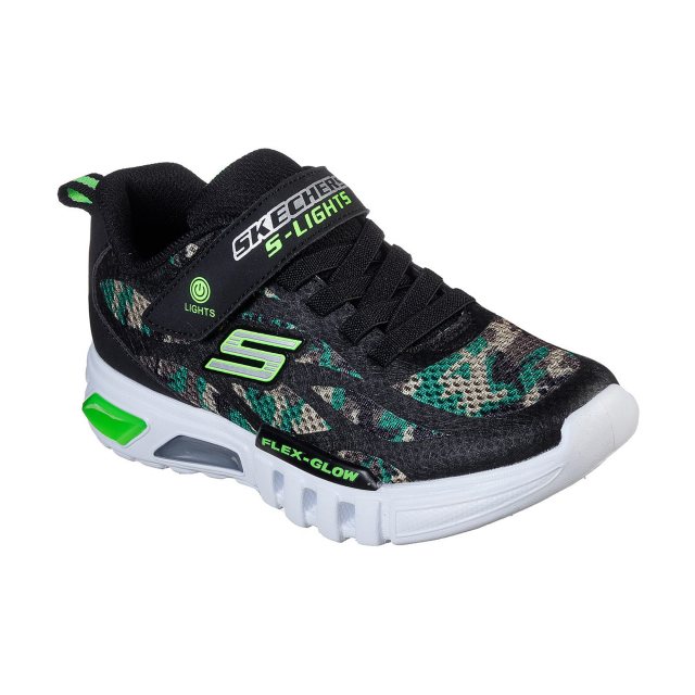 Skechers S Lights Flex Glow Rondler Camouflage 400017L CAMO