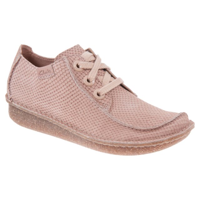 Clarks Funny Dream Dusty Pink Nubuck 